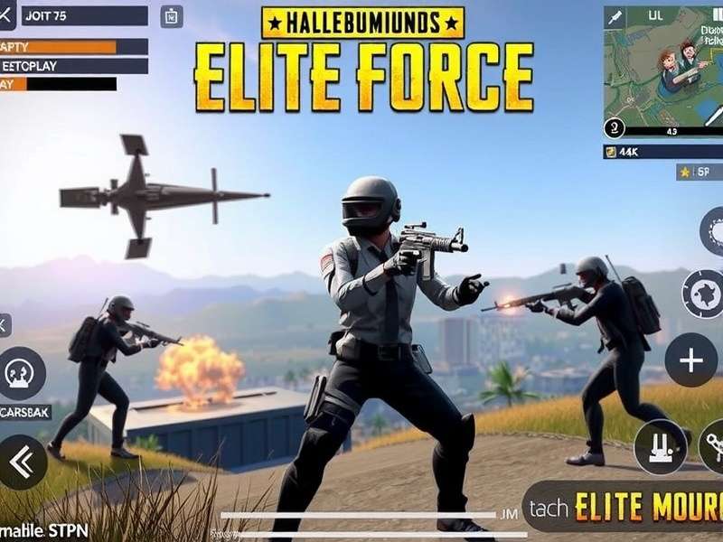PUBG Elite Force Gameplay Screenshot